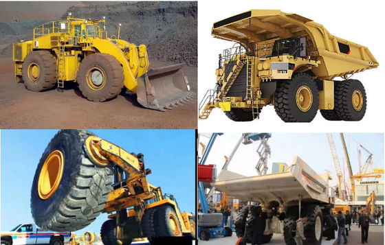 Hydraulische OTR bandenpers