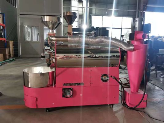 220V 3kg 6kg Koffie Roaster Machine Dubbelwand roestvrij staal trommel Gratis Voeg Air Gauge / Bluetooth Connect Artisan Record Curve