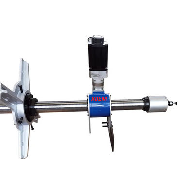 XDEM XDY-110 Draagbare elektrische hydraulische boormachine reparatie zware apparatuur windenergie scheepswerf CNC draagbare draaibank
