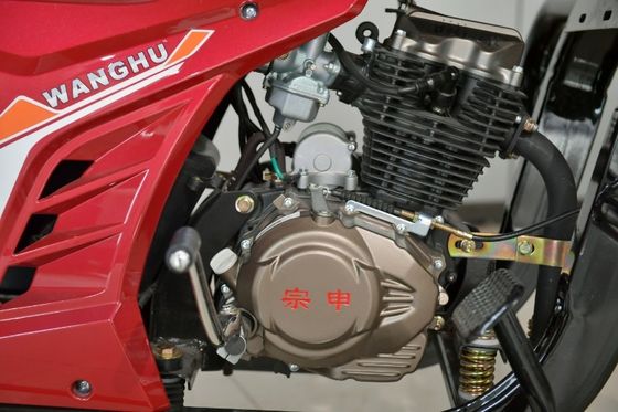 Kleine benzine driewiel motorfiets vracht watergekoeld