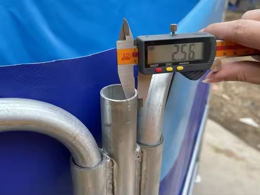 XDEM Landbouw Opvouwbaar PVC Vierkante Tanks Tarpaulin Cultuur Vierkante Vissenpoel Rechthoekige Forme Voor Visserij