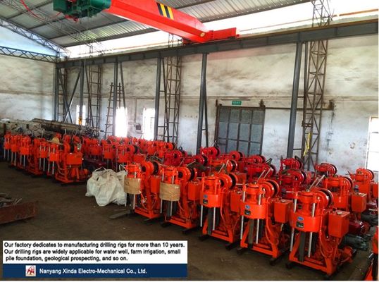 XDEM GXY-200B Draagbare Waterput Boorinstallatie 200m Hydraulische Boormachine Kernboorapparatuur