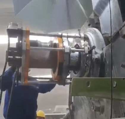 CE draagbare journal schacht eind draaibank voor lager 100-300mm 200-400mm draagbare draaibank