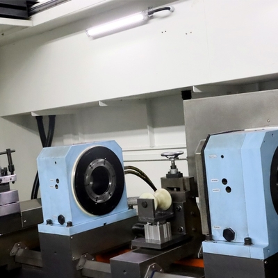 Dubbele Spindel CNC Draaibank 5.5kW Elektromotor 380V
