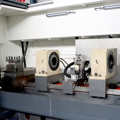 Dubbele Spindel CNC Draaibank 5.5kW Elektromotor 380V