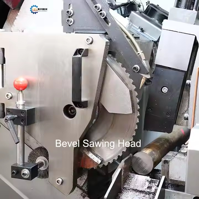 XDEM WL-75X Gecomputeriseerde Hoge Snelheid Metalen Cirkelzaagmachine CNC Ronde Pijp Snijmachine met Volautomatische Voeding