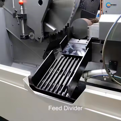 XDEM WL-75X Gecomputeriseerde Hoge Snelheid Metalen Cirkelzaagmachine CNC Ronde Pijp Snijmachine met Volautomatische Voeding