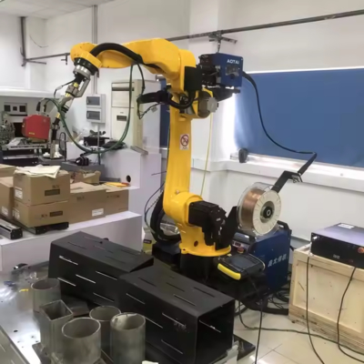 10 kg Nutteload 1700 mm Reach 6 Aixs Industrial Robot Arm Roestvrij staal Mig Welding Automatische 6-assige Robot Welding Manipulator