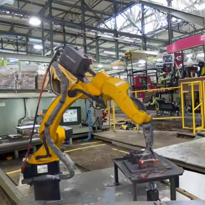 10 kg Nutteload 1700 mm Reach 6 Aixs Industrial Robot Arm Roestvrij staal Mig Welding Automatische 6-assige Robot Welding Manipulator
