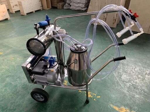 Draagbare mobiele melkmachine voor schapen Anti-corrosieve melker voor kleine veehouderijen