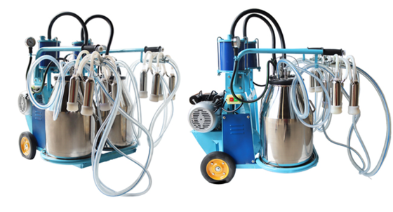 Draagbare mobiele melkmachine voor schapen Anti-corrosieve melker voor kleine veehouderijen