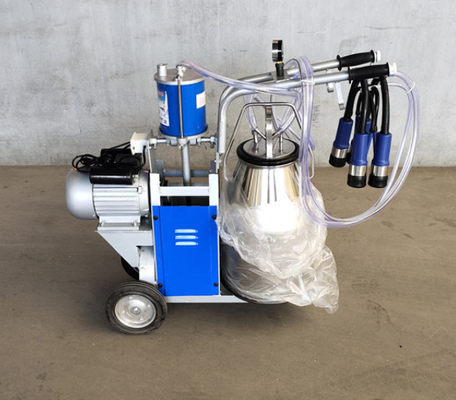 Draagbare mobiele melkmachine voor schapen Anti-corrosieve melker voor kleine veehouderijen