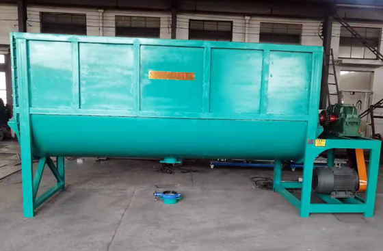 Horizontale anti-corrosie veevoermixer met weinig onderhoud