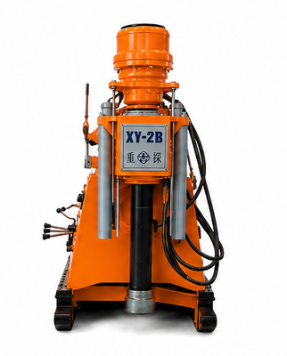 XDEM Chongtan XY-2B Spindeltype Core Drilling Rig 530m Geologische Exploratie Boormachine Max 300mm Boringhole Water Well Grouting Micro Pile Drill Rig Met Diesel & Electric Dual Power