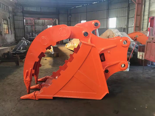 Warm verkoop Excavator Hydraulische duim emmer Excavator Clamp emmer Van 3 ton tot 40 ton Digger te koop