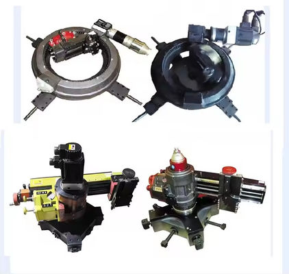 XDEM Draagbare flense voorzichtigheid ID OD Mount Flense Gezicht Scheepswerf Mining Repair