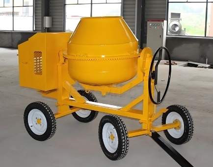 Draagbare dieselbetonmengmachine van 350L 14M3/h