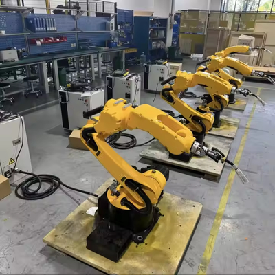 10kg Payload 1700mm Reach 6 Aixs Industrial Robot Arm Stainless Steel Mig Welding Automatic 6-axis Robot Welding Manipulator