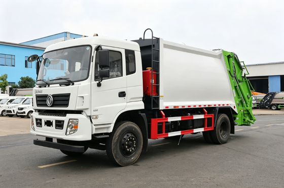 12m3 XDEM Dongfeng D9 Achterlader Afvalcompressor