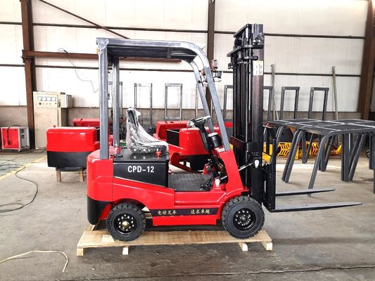 11km/H 2 Ton Electric Forklift, de In werking gestelde Vorkheftruck van 120Ah Batterij