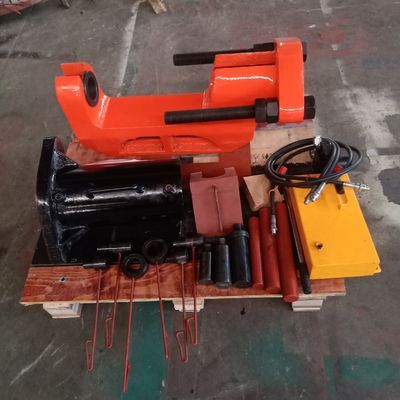 100T de draagbare Montage van Spoorpin press for chain link