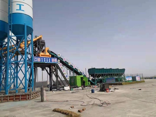 Het Groeperen van XDEM HZS60 Mobiele Concrete Installatie60cubic Meter per Uur